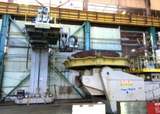 Модернизация сварочного стенда из манипулятора «НКМЗ» грузоподъемностью 75 тонн и колонны